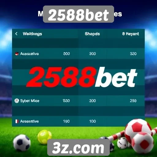 Comparação entre 2588bet e concorrentes do mercado