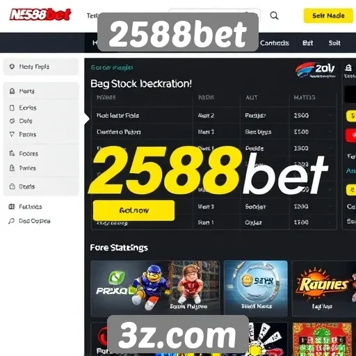 Experiência do usuário no site 2588bet